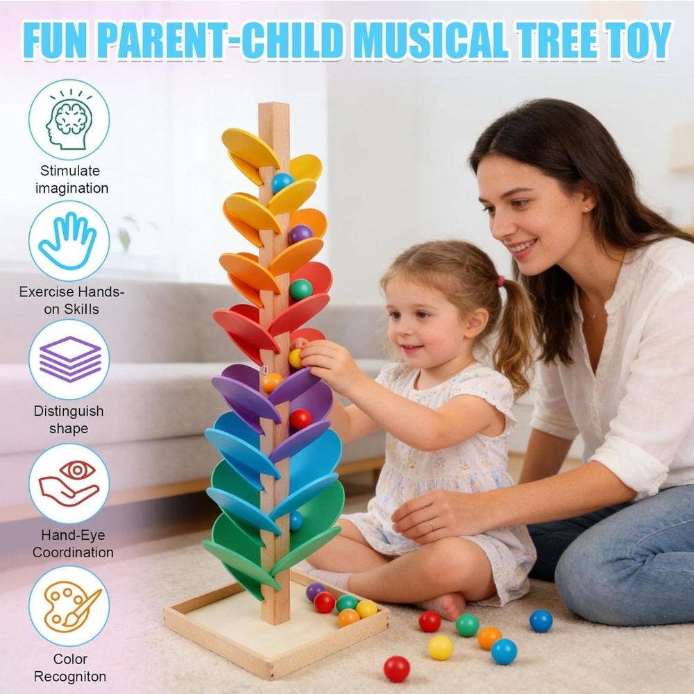 Musical Marble Tree With Mini Set